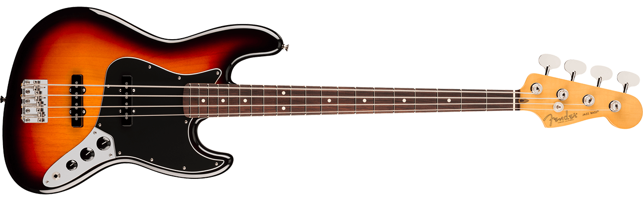 Fender American Professional Classic Jazz Bass 3-Colour Sunburst