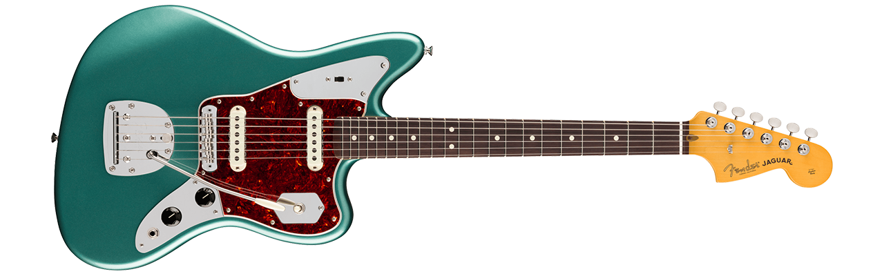Fender American Professional Classic Jaguar Faded Sherwood Green Metallic