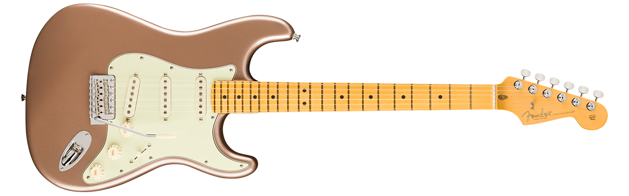 Fender American Professional Classic Stratocaster Faded Firemist Gold