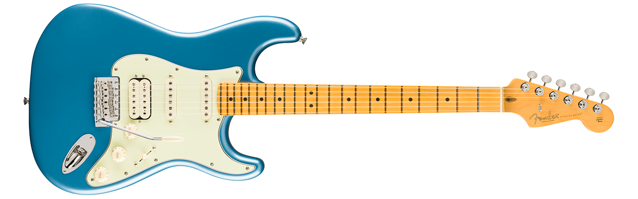 Fender American Professional Classic Stratocaster HSS Faded Lake Placid Blue