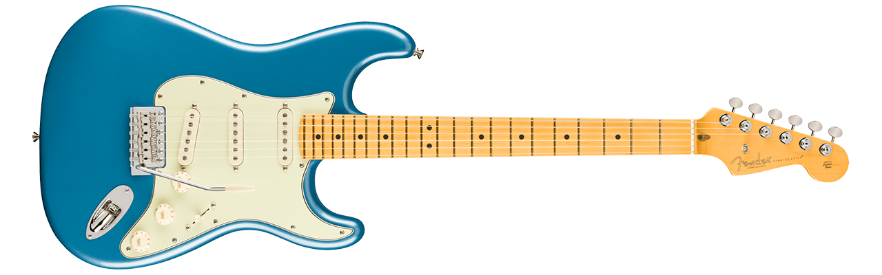 Fender American Professional Classic Stratocaster Faded Lake Placid Blue
