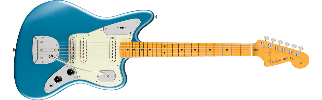 Fender American Professional Classic Jaguar Faded Lake Placid Blue