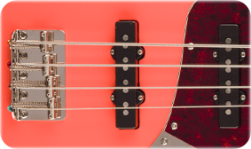 Squier Classic Vibe '60s Jazz Bass Tahitian Coral
