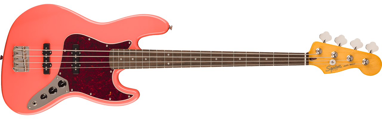 Squier Classic Vibe '60s Jazz Bass Tahitian Coral