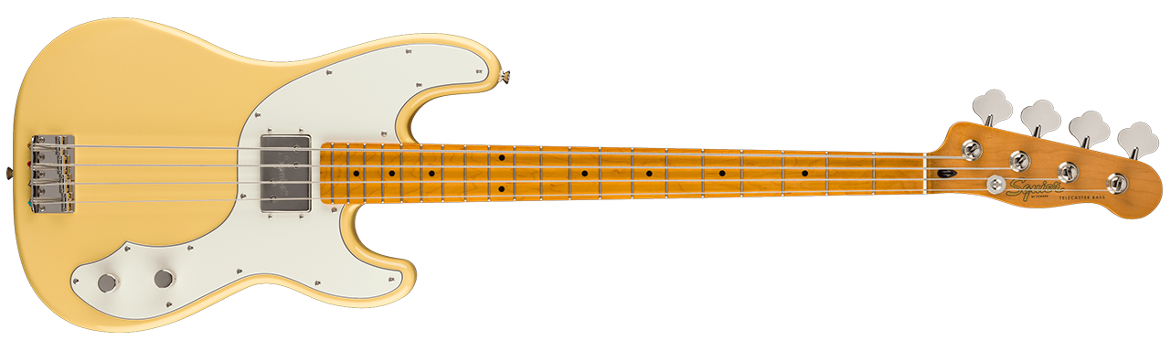 Squier Classic Vibe™ Telecaster® Bass, Maple Fingerboard, Vintage White