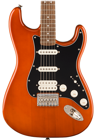 Squier Classic Vibe™ '70s Stratocaster® HT HSS, Laurel Fingerboard, Black Pickguard, Mocha