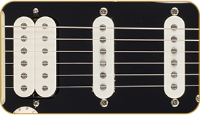 Squier Classic Vibe™ '70s Stratocaster® HT HSS, Laurel Fingerboard, Black Pickguard, Olympic White