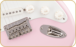 Squier Classic Vibe™ '50s Stratocaster® HT, Maple Fingerboard, Parchment Pickguard, Shell Pink