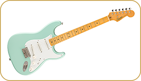 Squier Classic Vibe™ '50s Stratocaster® HT, Maple Fingerboard, Parchment Pickguard, Surf Green