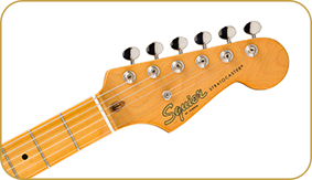 Squier Classic Vibe™ '50s Stratocaster® HT, Maple Fingerboard, Parchment Pickguard, Shell Pink
