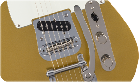 Squier Classic Vibe Custom Telecaster SH with Bigsby Aztec Gold