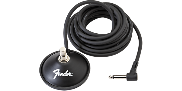 Fender 1-Button Economy On/Off Footswitch: with 1/4 inch Jack