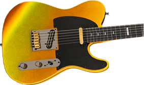 Fender 75th Anniversary American Ultra II Telecaster Ebony Fingerboard Liquid Gold