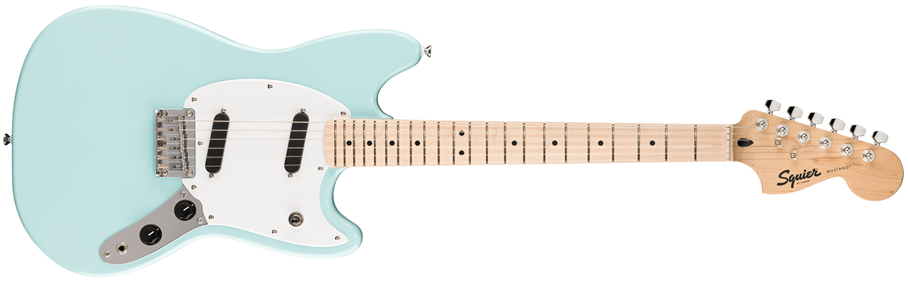 Squier Sonic Mustang Daphne Blue