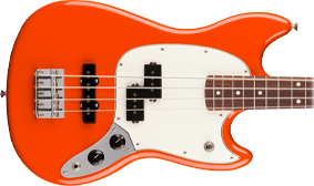 Fender Player II Mustang Bass PJ Maple Fingerboard Rallye Orange