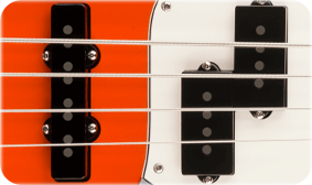 Fender Player II Mustang Bass PJ Maple Fingerboard Rallye Orange