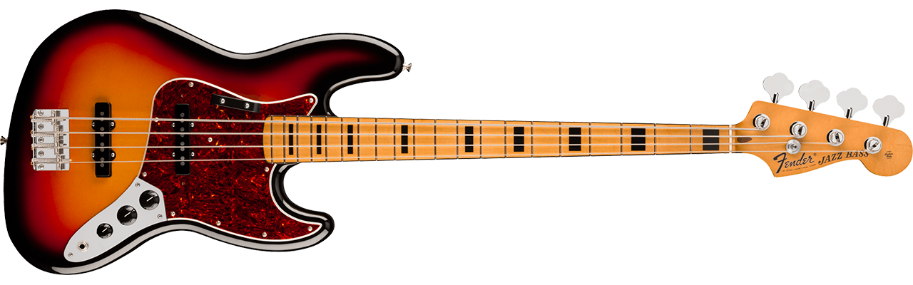 Fender Vintera III Early '70s Jazz Bass Maple Fingerboard 3-Colour Sunburst