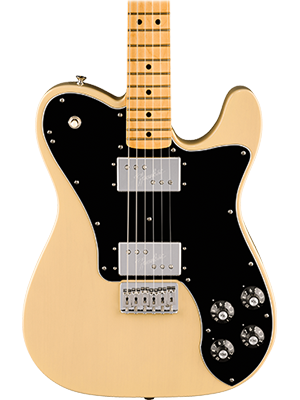 Fender American Vintage II 1975 Telecaster Deluxe Maple Fingerboard Vintage Blonde