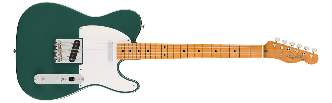 Fender Vintera III Late '50s Telecaster Maple Fingerboard Sherwood Green Metallic
