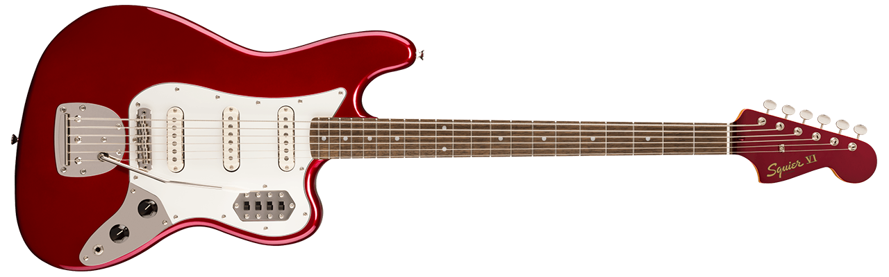 Squier FSR Classic Vibe Bass VI Candy Apple Red