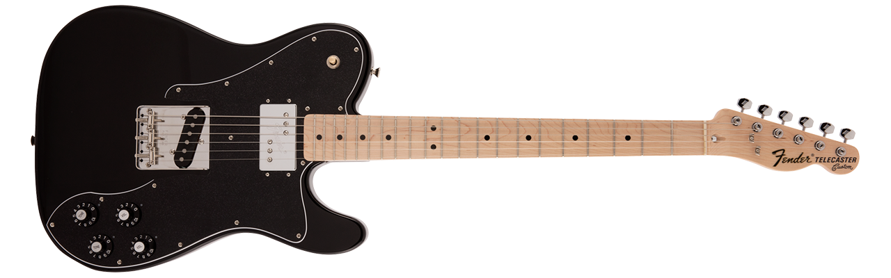 Fender Made in Japan Traditional 70s Telecaster Custom Maple Fingerboard Black