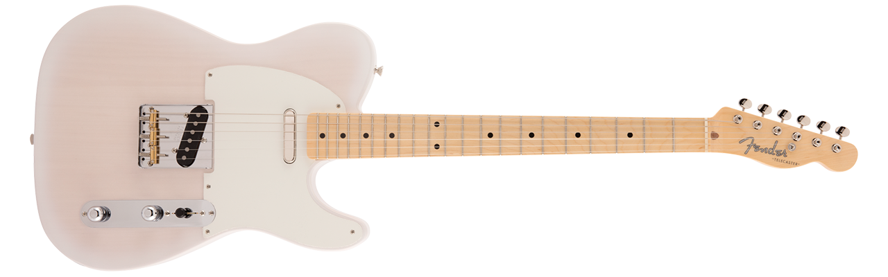 Fender Made in Japan Traditional 50s Telecaster Maple Fingerboard White Blonde