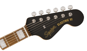 Squier Paranormal Electric VI 3-Colour Sunburst