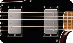 Squier Paranormal Baritone Jazzmaster HH Oxblood