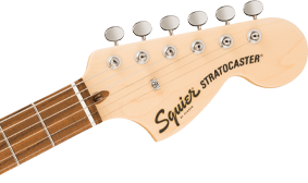 Squier Paranormal Stratocaster Deluxe Vintage White