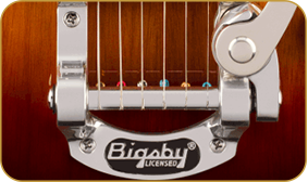 Squier Paranormal Troublemaker Telecaster® Deluxe Bigsby®, Laurel Fingerboard, Parchment Pickguard, Honey Sunburst