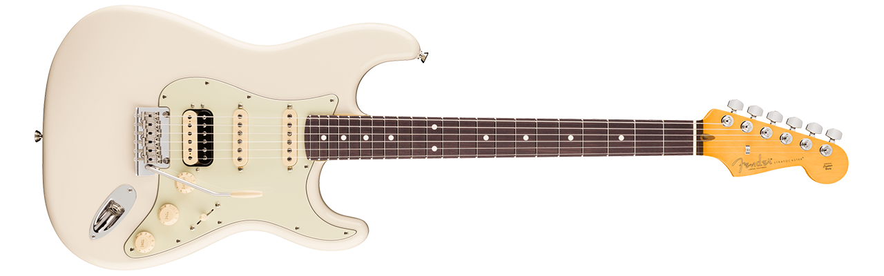 Fender American Professional Stratocaster HSS Rosewood Fingerboard Olympic White