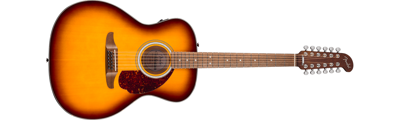 Fender - California Deluxe Villager E Honey Sunburst