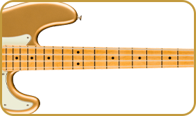 Fender 75th Anniversary Player II Precision Bass Aztec Gold