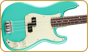 Fender 75th Anniversary Player II Precision Bass Seafoam Green