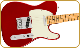 Fender 75th Anniversary Player II Telecaster Candy Apple Red