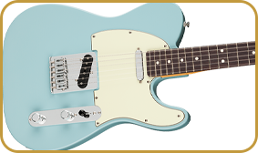 Fender 75th Anniversary Player II Telecaster Daphne Blue