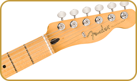 Fender 75th Anniversary Player II Baritone Telecaster Butterscotch Blonde