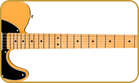 Fender 75th Anniversary Player II Baritone Telecaster Butterscotch Blonde