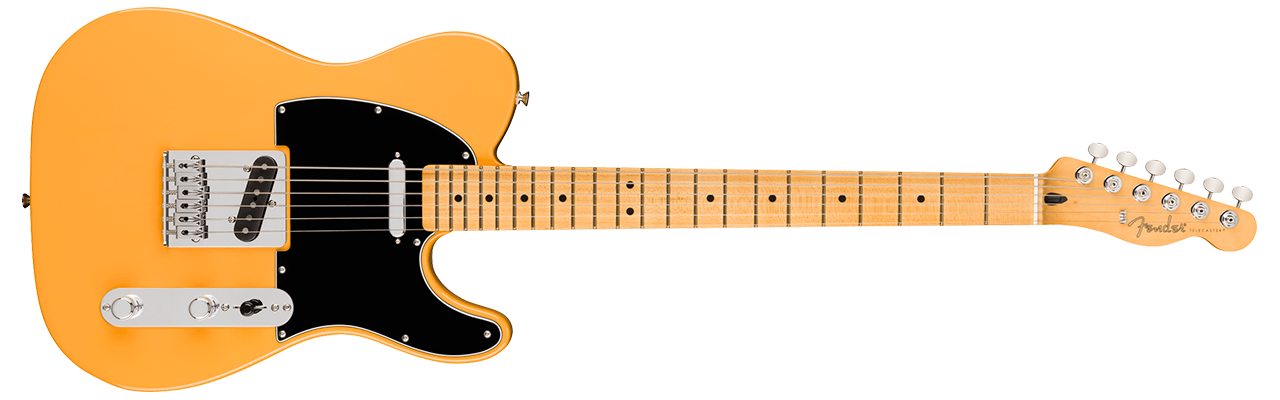 Fender 75th Anniversary Player II Baritone Telecaster Butterscotch Blonde