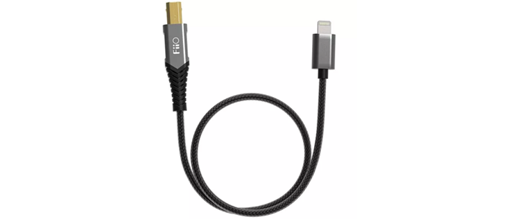 FiiO LD-LT1 Type-B to Lightning USB Adapter Cable
