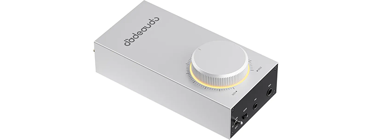 Fiio GIGAS 1 – Desktop Headphone Amplifier (4600mW Balanced) – Silver
