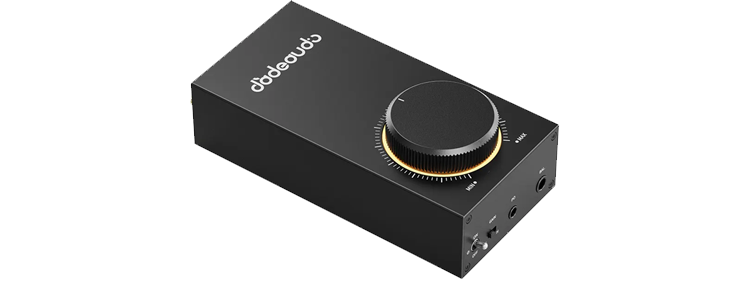 Fiio GIGAS 1 – Desktop Headphone Amplifier (4600mW Balanced) – Black