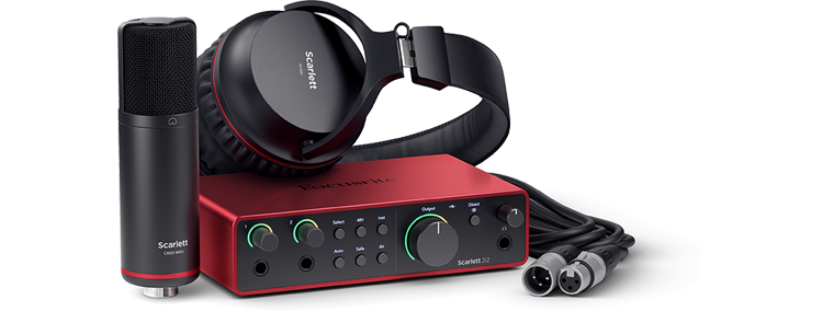 Focusrite Scarlett 2i2 Studio 4th Gen - Audio Interface LN138228
