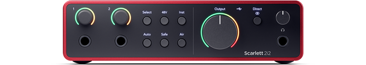 Focusrite - Scarlett 2i2 4th Gen