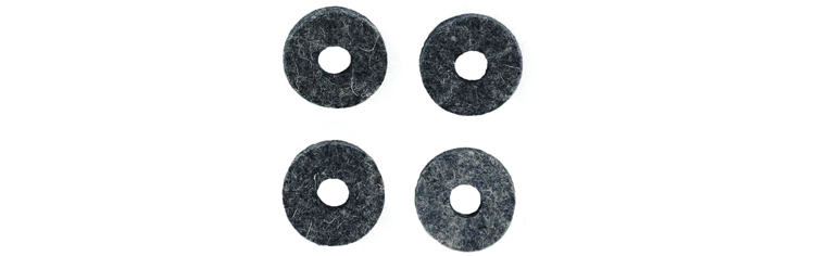 Gibraltar Cymbal Felts Short, 4 Pack