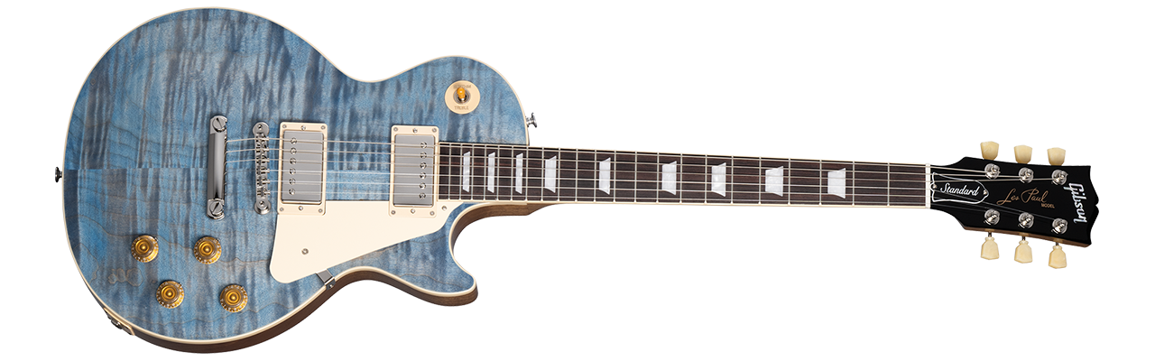 Gibson Les Paul Standard 50s Figured Top Ocean Blue LN143876