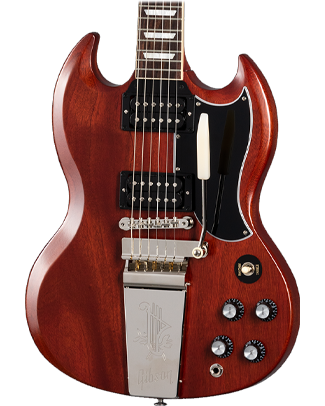 Gibson SG Standard '61 Faded Maestro Vibrola Vintage Cherry