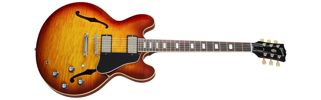 Itami Gibson ES-335 Gibson ES-335 Figured Deep Ocean Burst