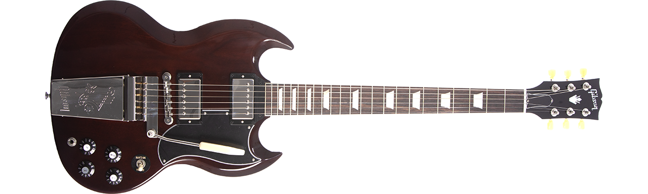 Gibson SG Standard '61 Maestro Vibrola T-Type Aged Cherry LN162057