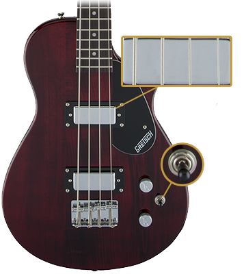 Gretsch G2220 Electromatic® Junior Jet™ Bass II Short-Scale Black